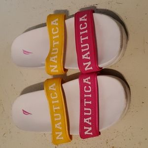 NAUTICA Doria slide flip flop sandles